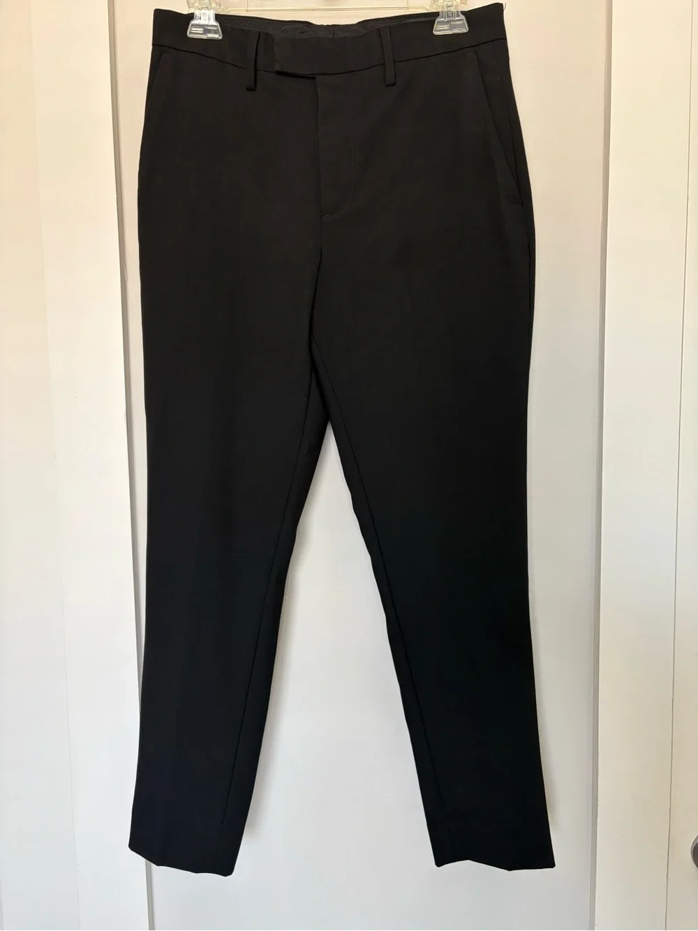 Banana Republic Men's Black Slim Dress Pants 28x30